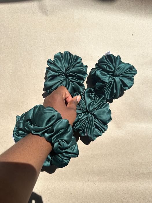 Green Scrunchies
