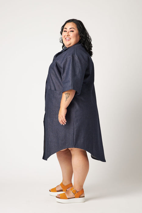 Dark Oversized Denim Dress (Pre Order)