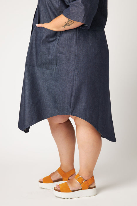 Dark Oversized Denim Dress (Pre Order)