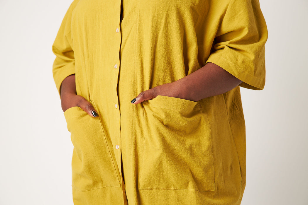 Yellow Liberty Oversized dress