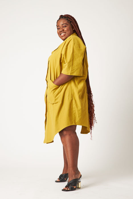 Yellow Liberty Oversized dress