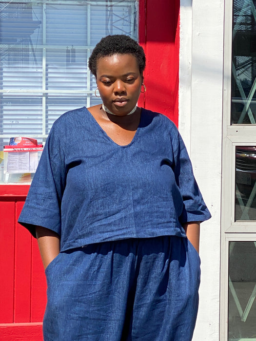Blue Denim Care Top per order