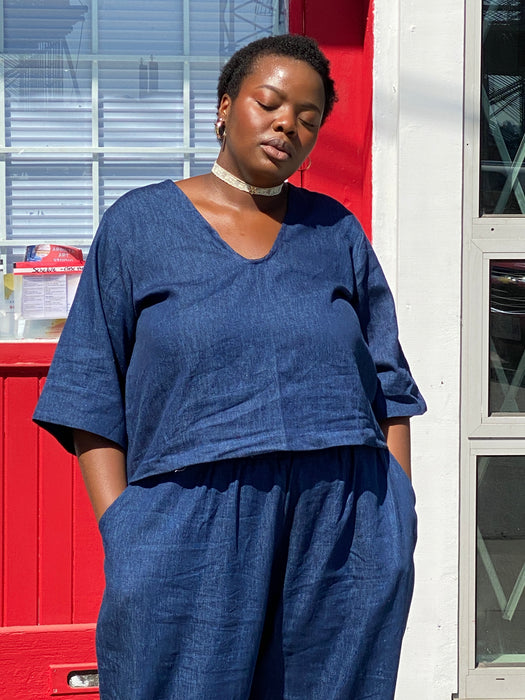 Blue Denim Care Top per order