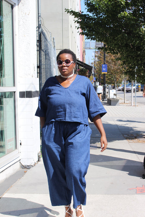 Blue Denim Care Top per order
