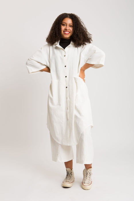 Snowy Liberty Oversized Dress