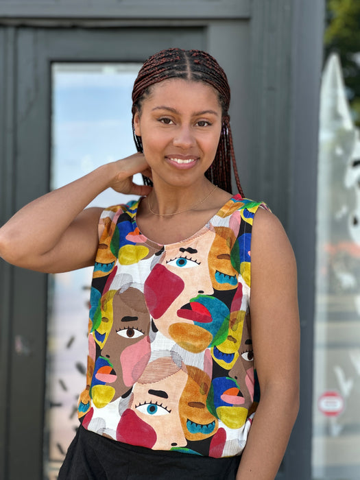 Face Tank Top