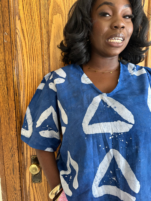 Blue Triangle Care Top