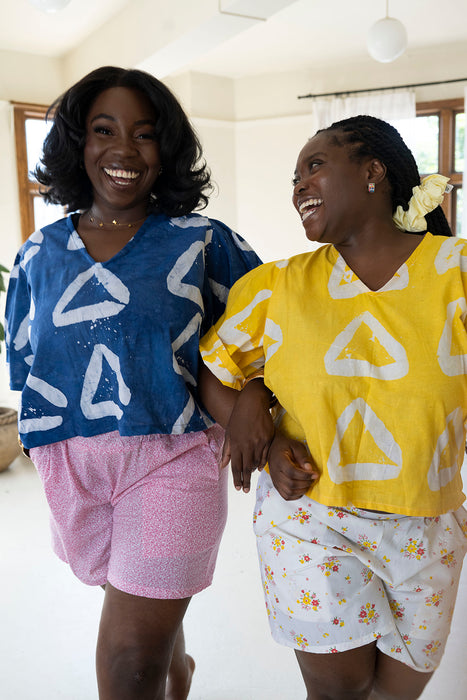 Yellow Triangle Care Top