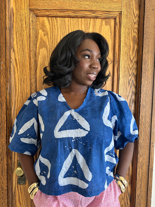 Blue Triangle Care Top