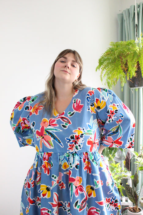 Blue Bloom  Dawn Dress