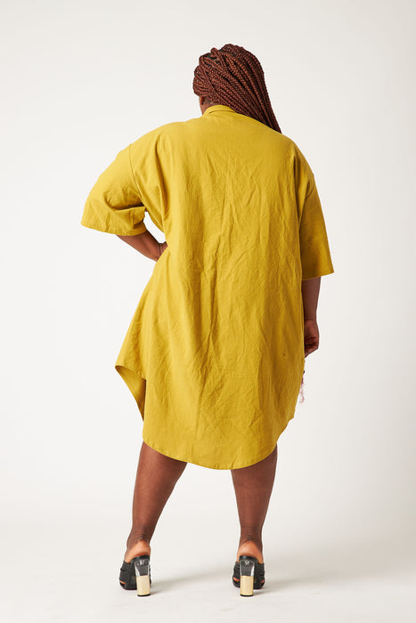 Yellow Liberty Oversized dress