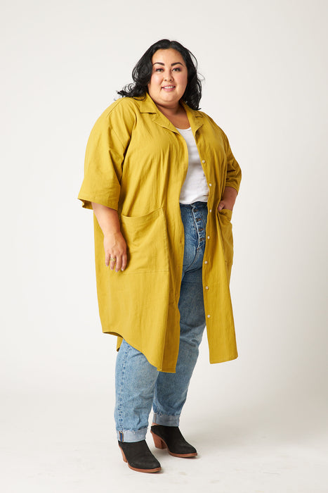 Yellow Liberty Oversized dress