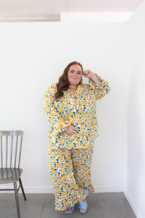 Leafy Delightful Pant (S & 3XL)
