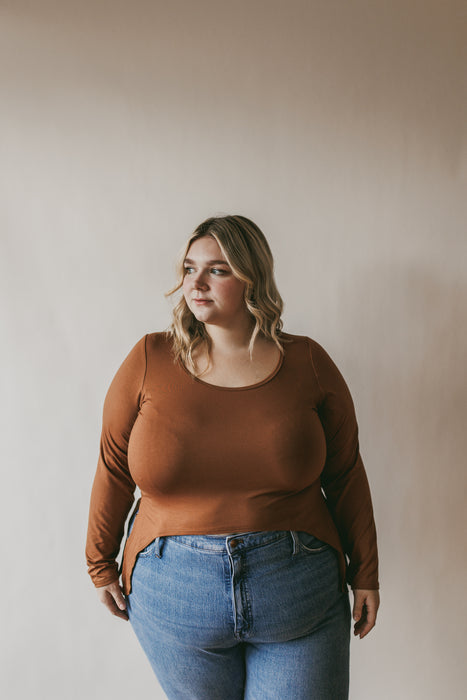 Copper Tie Top